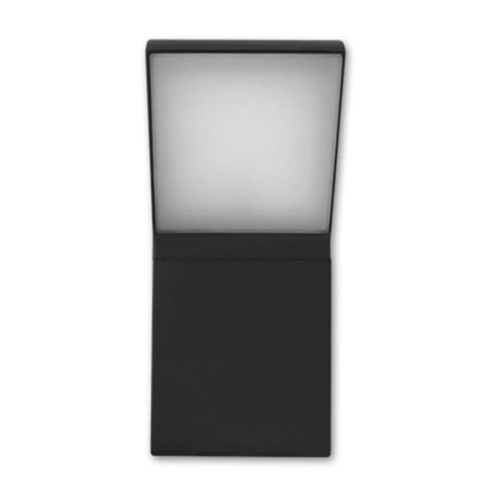 Luminaire extérieur en aluminium anthracite, Andor, 12W, 4000K LED, IP54