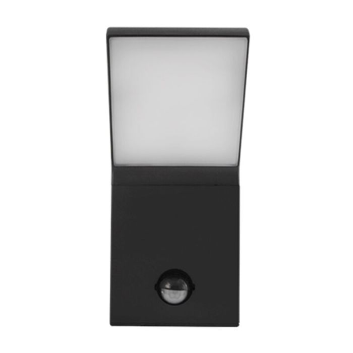 Applique extérieur avec détecteur de mouvement en aluminium anthracite, Andor, 12W, 4000K LED, IP54