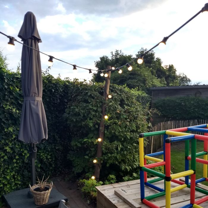 5m guirlande guinguette, 5 culots