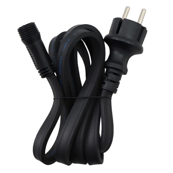 25m guirlande guinguette avec 25 dimmable ampoules transparantes