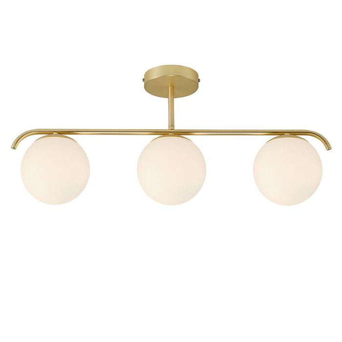 Plafonnier design laiton, Grant