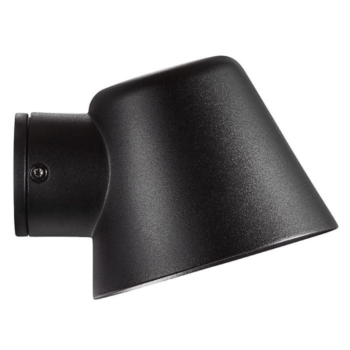 Luminaire extérieur moderne noir, Aleria, IP44