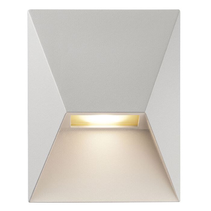 Luminaire extérieur moderne blanc, Pontio, IP54