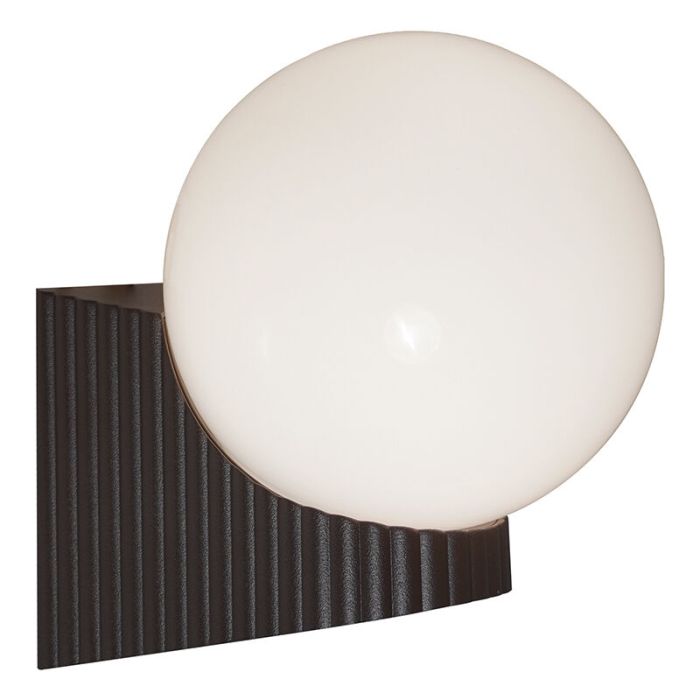 Luminaire extérieur rétro marron, Hayley, IP44