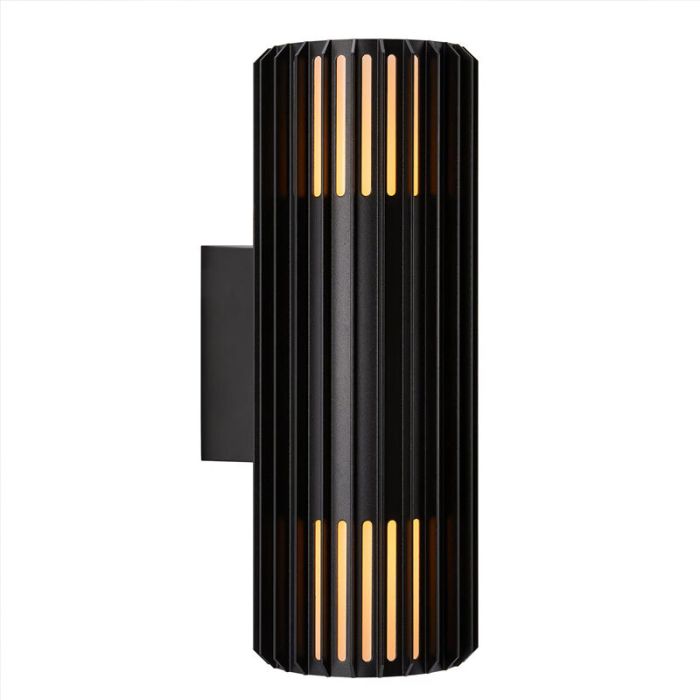Luminaire extérieur design noir, Aludra, IP54