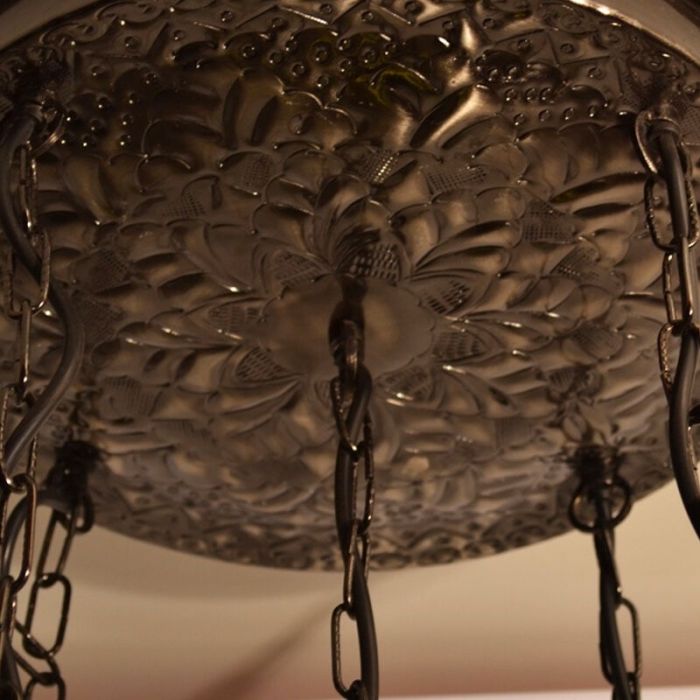 Suspension orientale transparente mosaïque, Amir