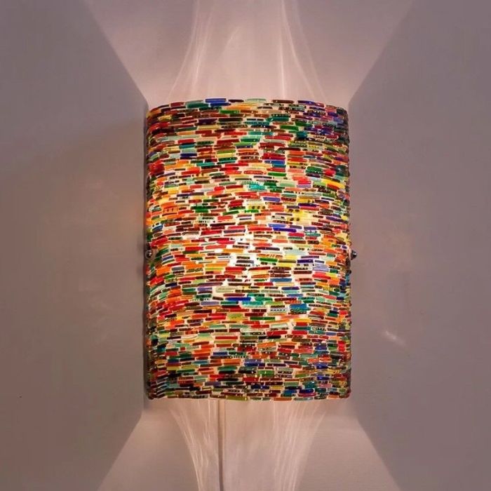 Applique murale orientale multicolore mosaïque, Mahdia