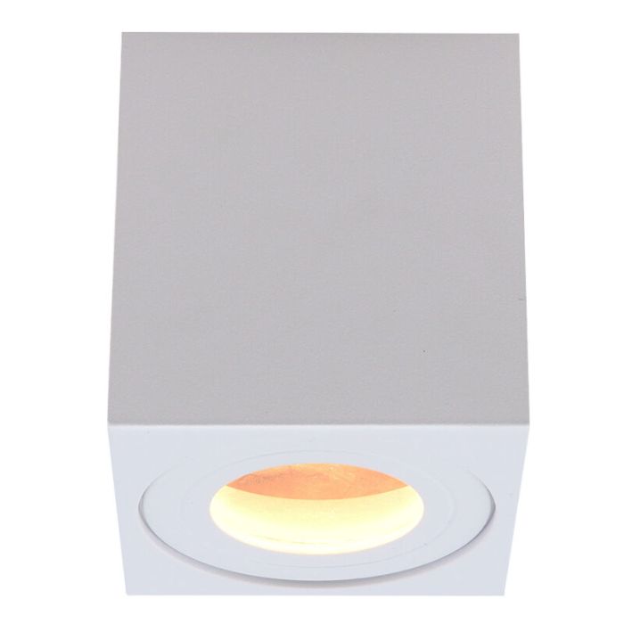 Spot en saillie blanc moderne, Alion, IP44