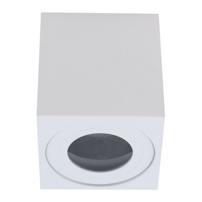 Spot en saillie blanc moderne, Alion, IP44