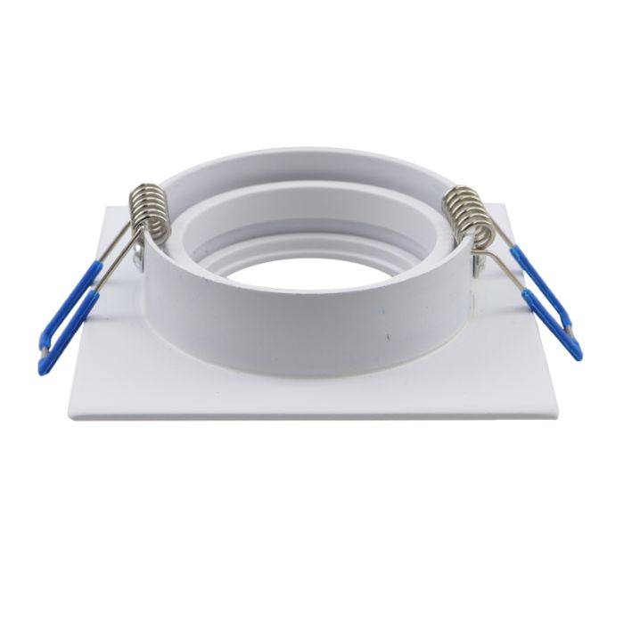 Spot encastré blanc en aluminium, Onno