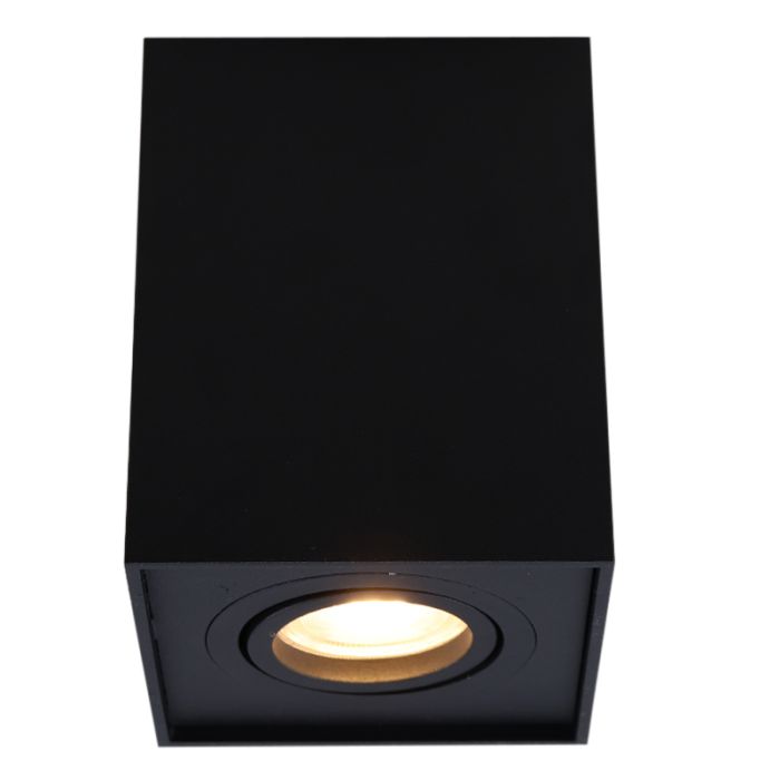 Spot en saillie noir moderne, Dane