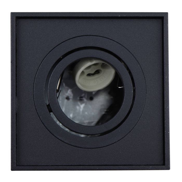 Spot en saillie noir moderne, Dane