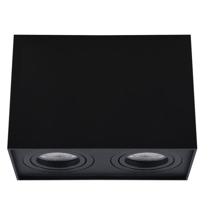 Spot en saillie noir moderne, Dane