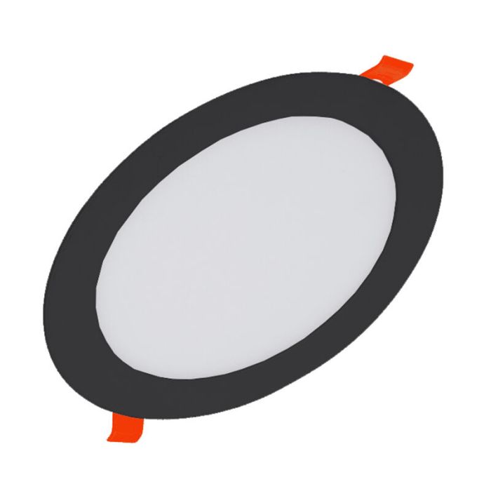 Downlight en aluminium noir, Umbriel, 3W, 3000K LED, IP44