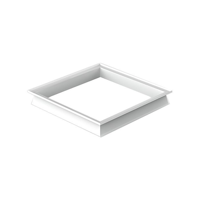 Cadre de montage pour panneau LED 60x60 cm pour un effet puits de lumière