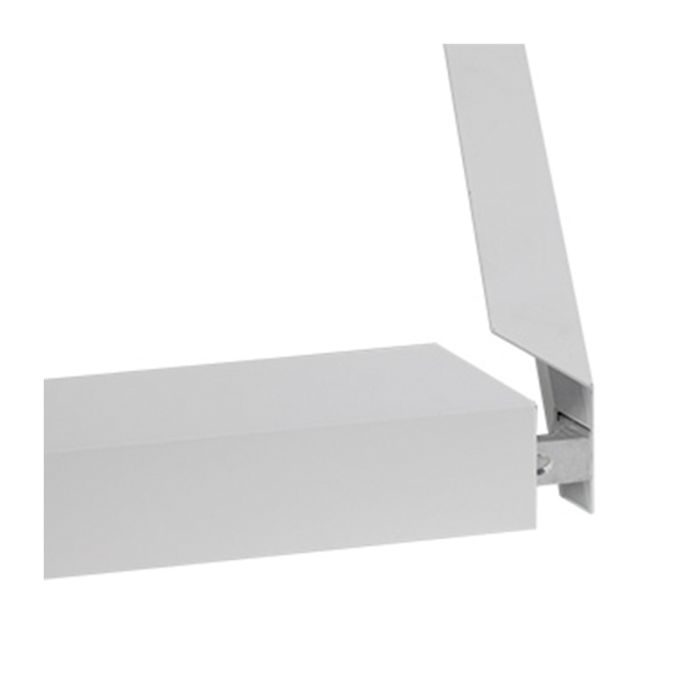 Cadre clic en saillie blanc 60x60