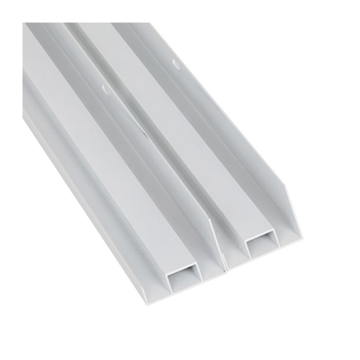 Cadre clic en saillie blanc 60x60