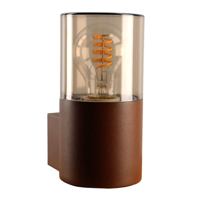Luminaire extérieur couleur rouille moderne, Sanel, IP44