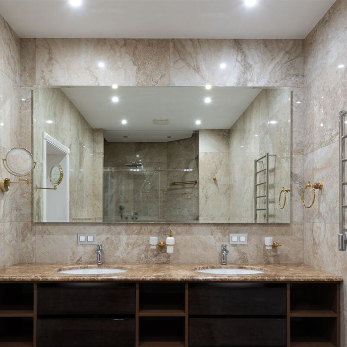 Spot encastré salle de bain noir moderne, Jill, IP44