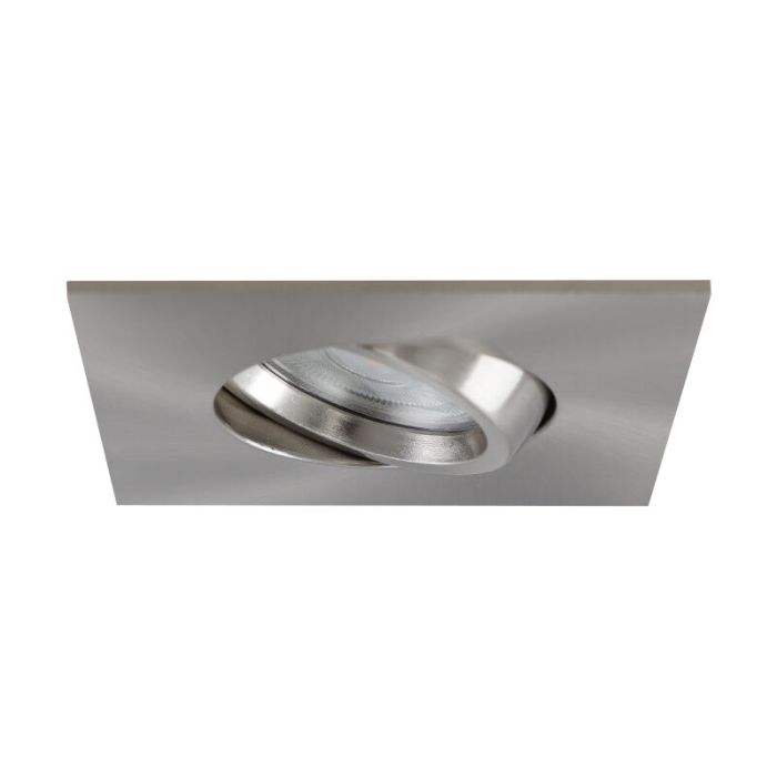 Spot encastré salle de bain nickel en aluminium, Jill, IP44