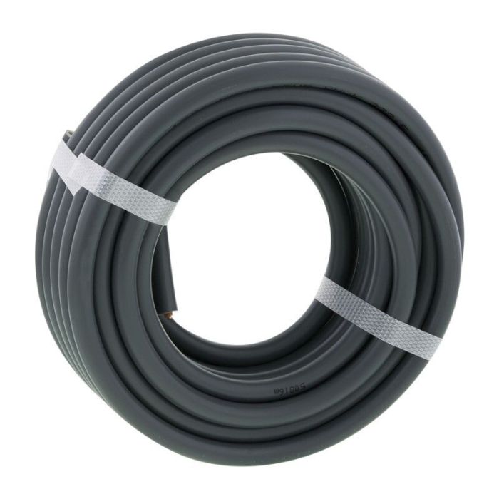 100 mètres Câble de masse XMVK-AS 2 x 2,5 mm, gris