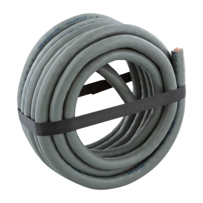 5 mètres Câble de masse XMVK-AS 2 x 2,5 mm, gris