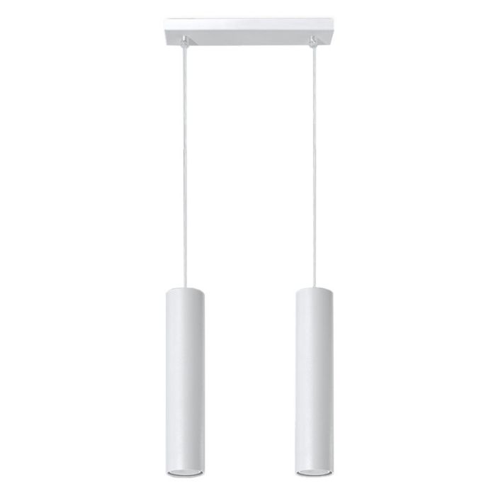 Suspension en aluminium blanche, Harley