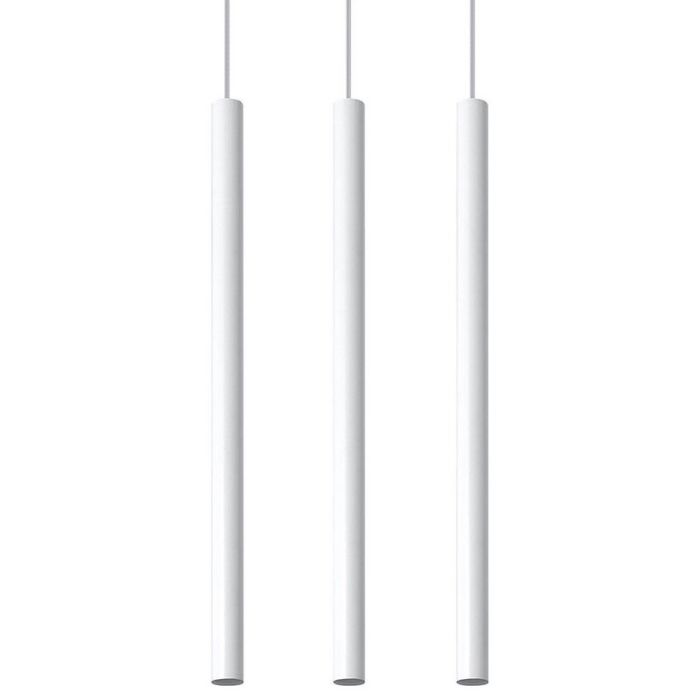Suspension en aluminium blanche, Hillary