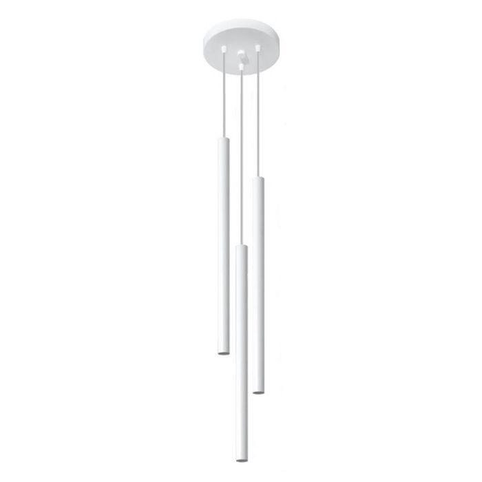 Suspension en aluminium blanche, Hillary