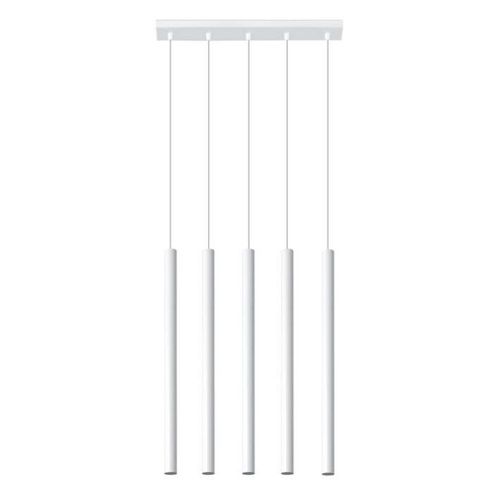 Suspension en aluminium blanche, Hillary