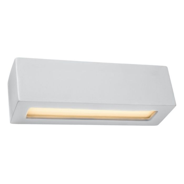 Applique up and down en verre grise, Emmaly