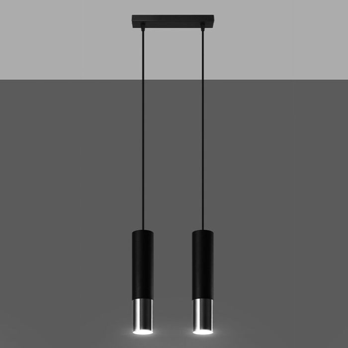 Suspension en aluminium chromée, Hediye