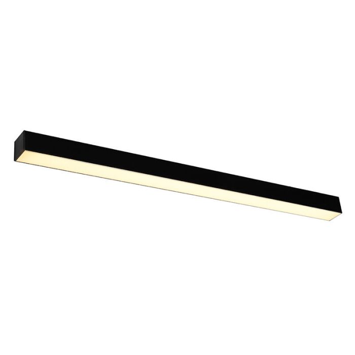 Applique murale en aluminium noire, Mascha, 31W, 3000K LED