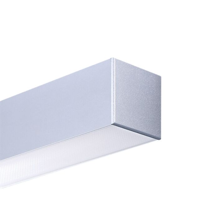 Applique murale en aluminium grise, Mascha, 31W, 3000K LED