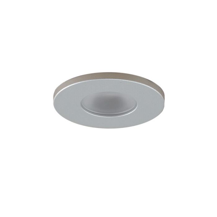 4 spots encastrés veranda chromé Dico, IP65, avec kit de connexion et télécommande