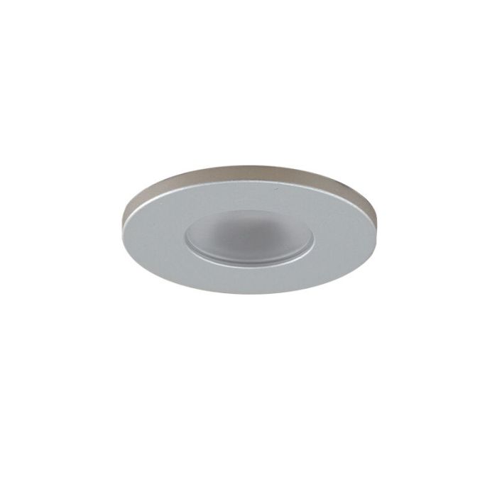 8 spots encastrés veranda chromé Dico, IP65, avec kit de connexion et télécommande