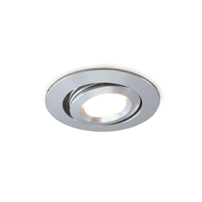5 spots veranda orientable Rona, IP44, avec kit de connexion et télécommande, chromé