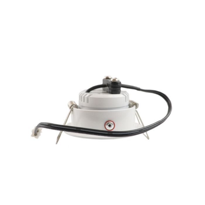 7 spots veranda orientable Rona, IP44, avec kit de connexion et télécommande, blanc