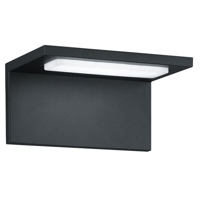Luminaire extérieur en aluminium blanc, Elonzo, 6,5W, 3000K LED, IP54