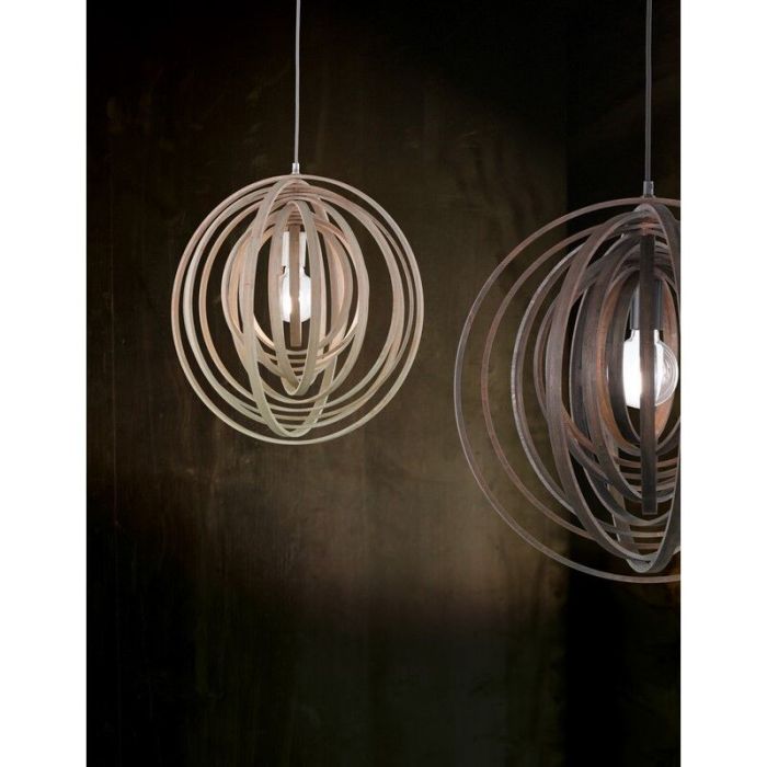 Suspension moderne marronne, Xoelle