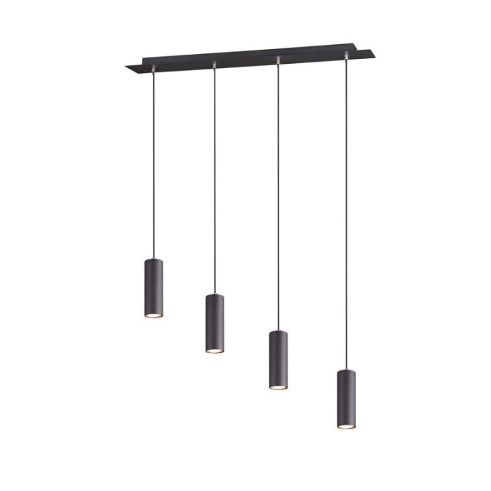 Suspension moderne noire, Kaso