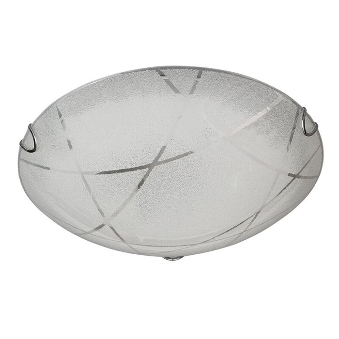 Lampe plafond moderne blanche, Fortes