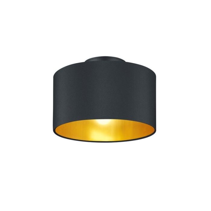 Lampe plafond moderne noire, Jeany