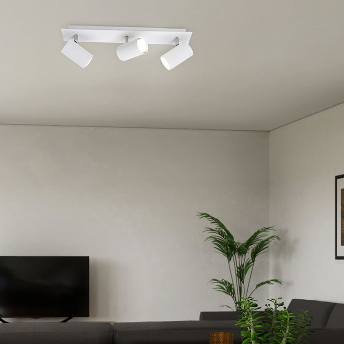 Spot plafond moderne blanc, Kaso