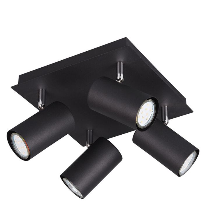 Spot plafond moderne noir, Kaso