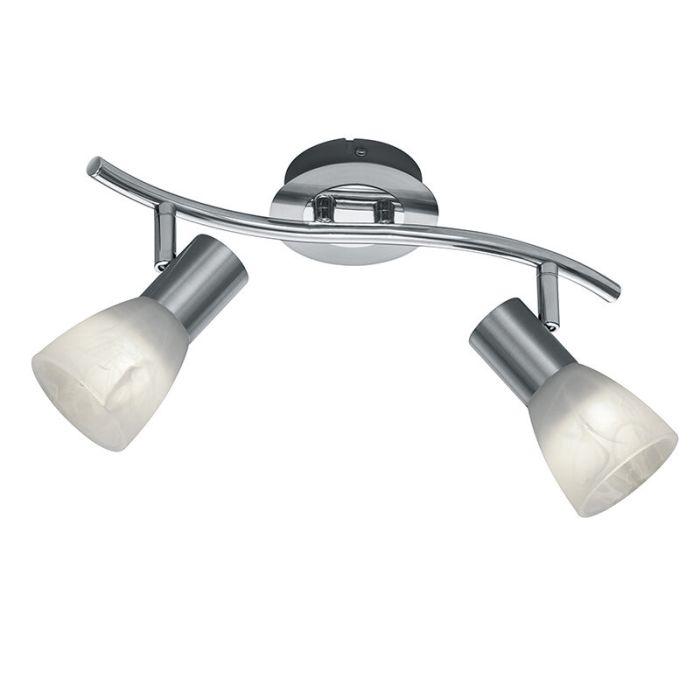 Spot plafond moderne nickel, Gustav
