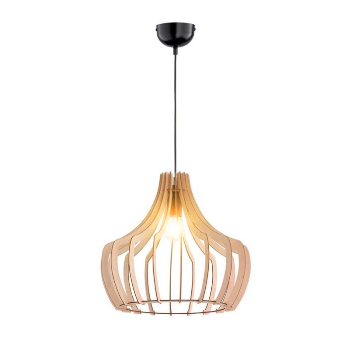 Suspension rustique bois, Valenthina