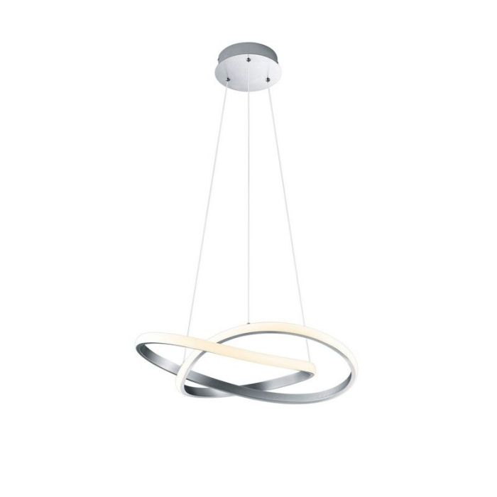 Suspension moderne nickel, Aby, 27W, 3000K LED