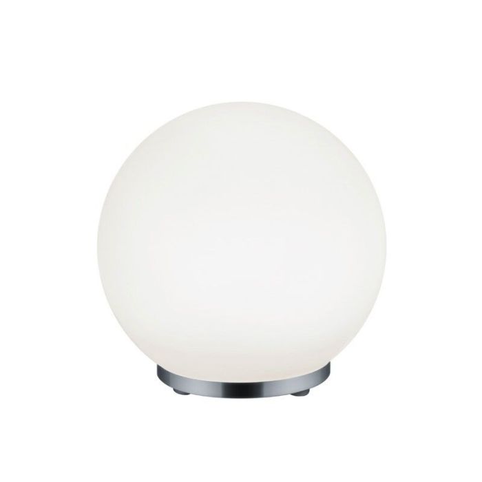 Lampe de table moderne chromée, Berkant, 5,5W, 3000K LED, avec télécommande