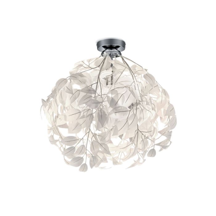 Lampe plafond rétro chromée, Urwa